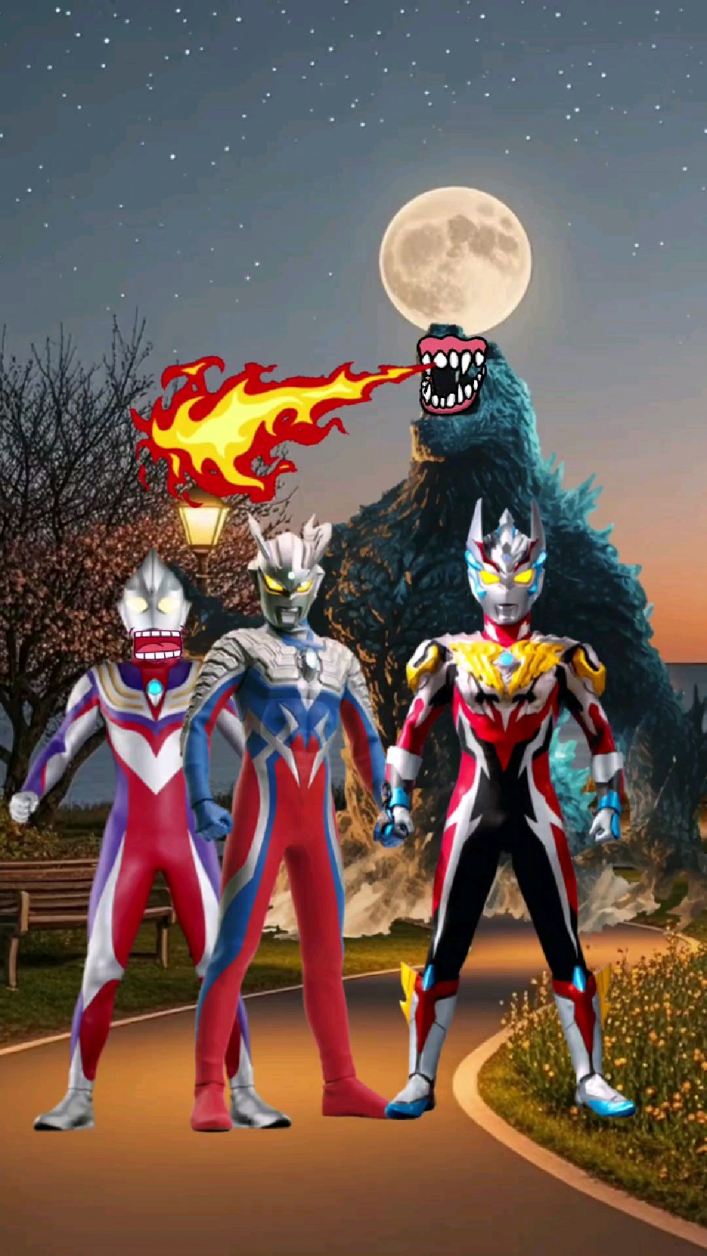 奥特曼在外面打怪兽游戏(奥特曼打怪兽的游戏给我玩)