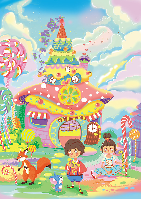 糖果城堡下载地址(糖果城堡图片 简笔画)