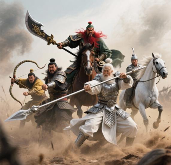 五虎上将世三国志(三国志中五虎将是谁)