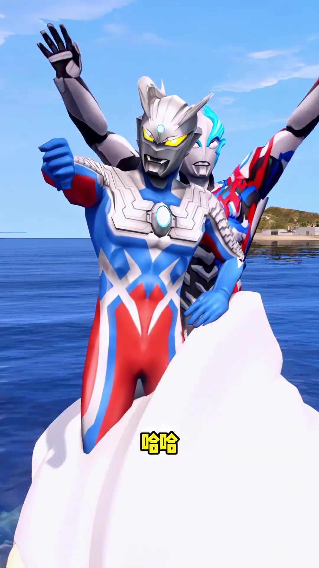 奥特曼换衣服(穿奥特曼衣视频)