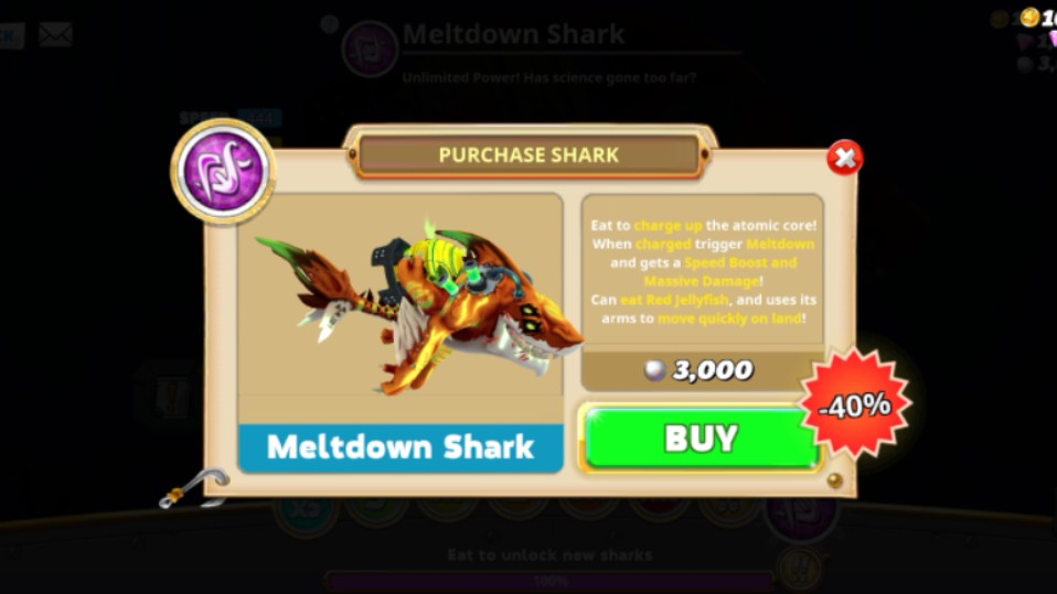 有鲨世界破解版下载(鲨鱼世界无限版破解版)