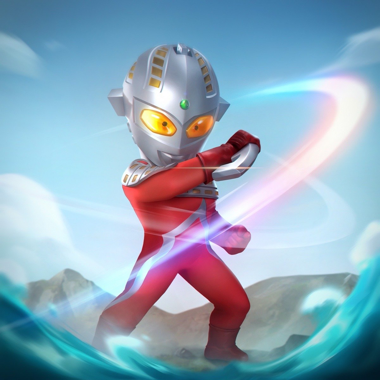 奥特曼可爱版(奥特曼可爱版是要涂颜色的哟)