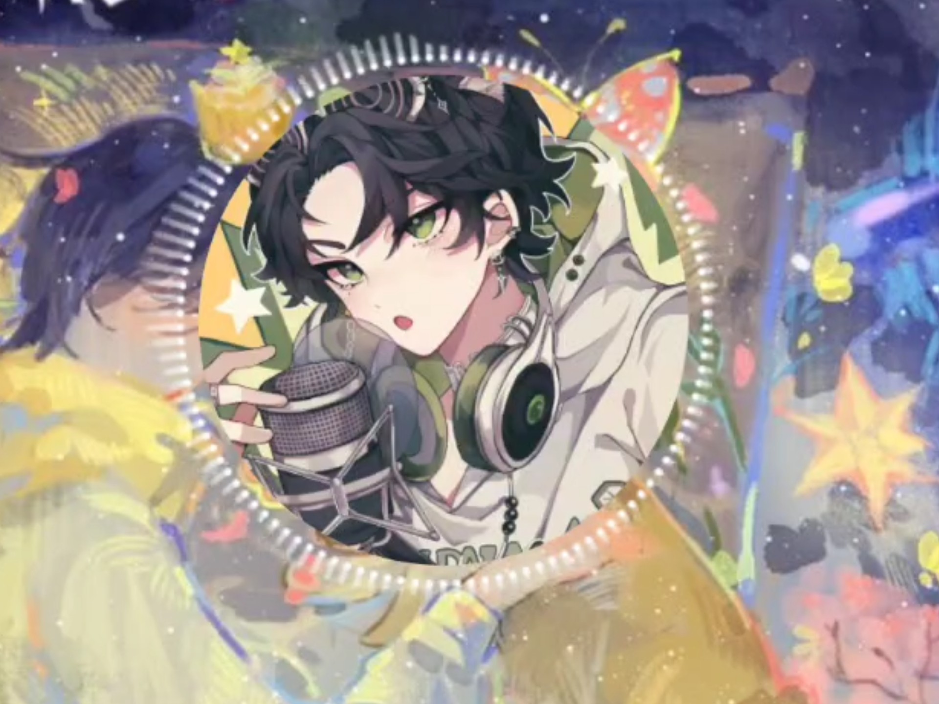 洛克王国小k听歌()