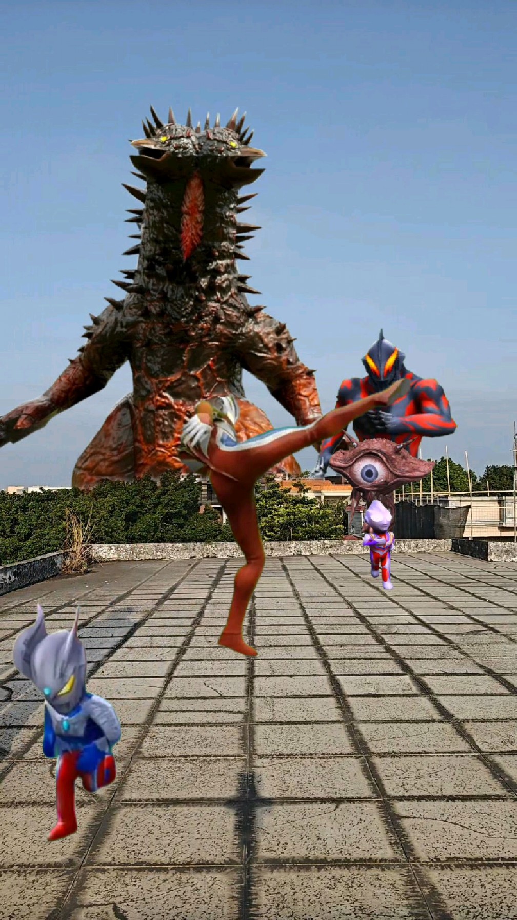 女奥特曼大战怪兽(女奥特曼大战怪兽,最终惨败简直接受不了)