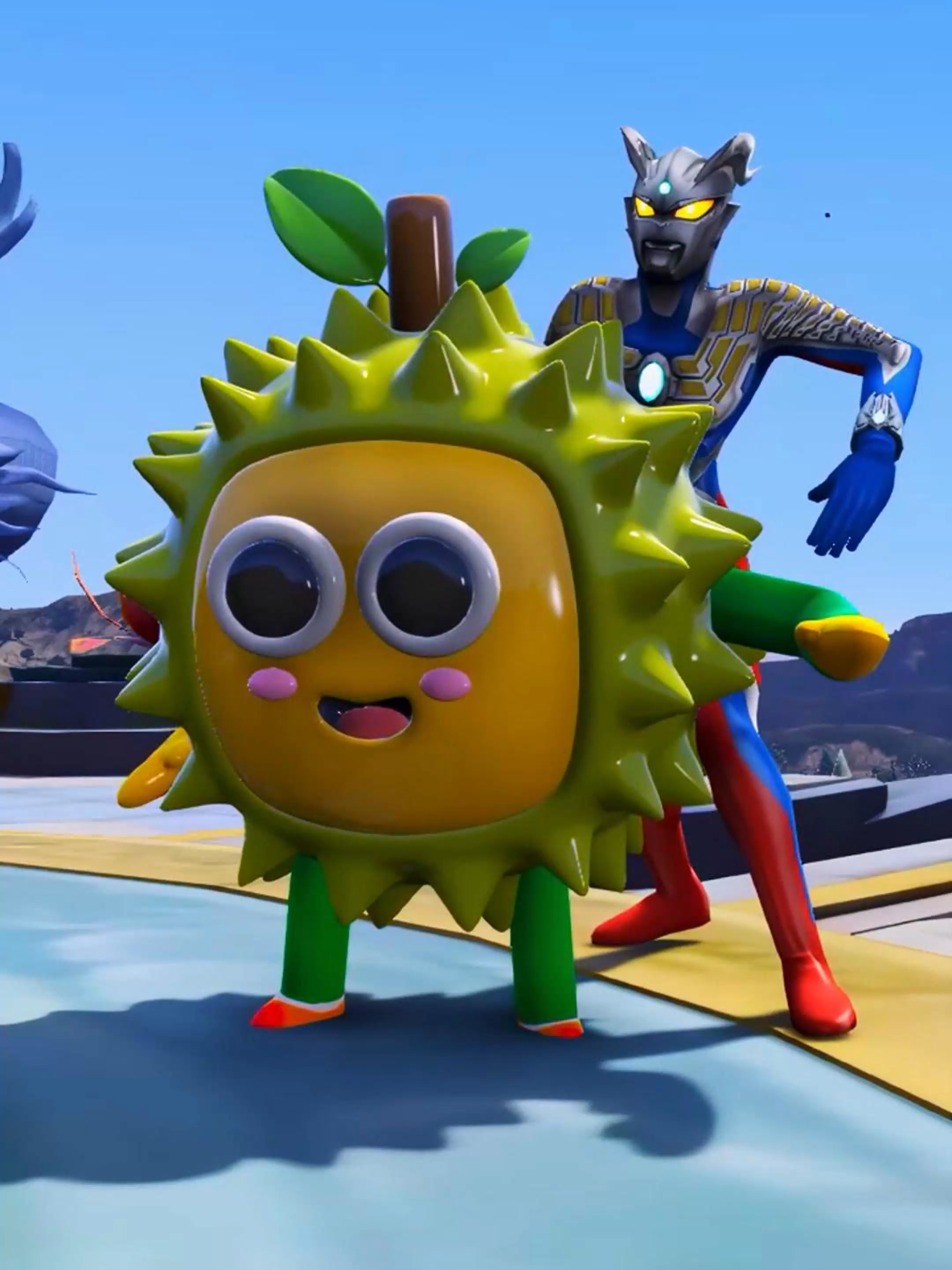 奥特曼的水果(奥特曼的水果拼盘怎么做)