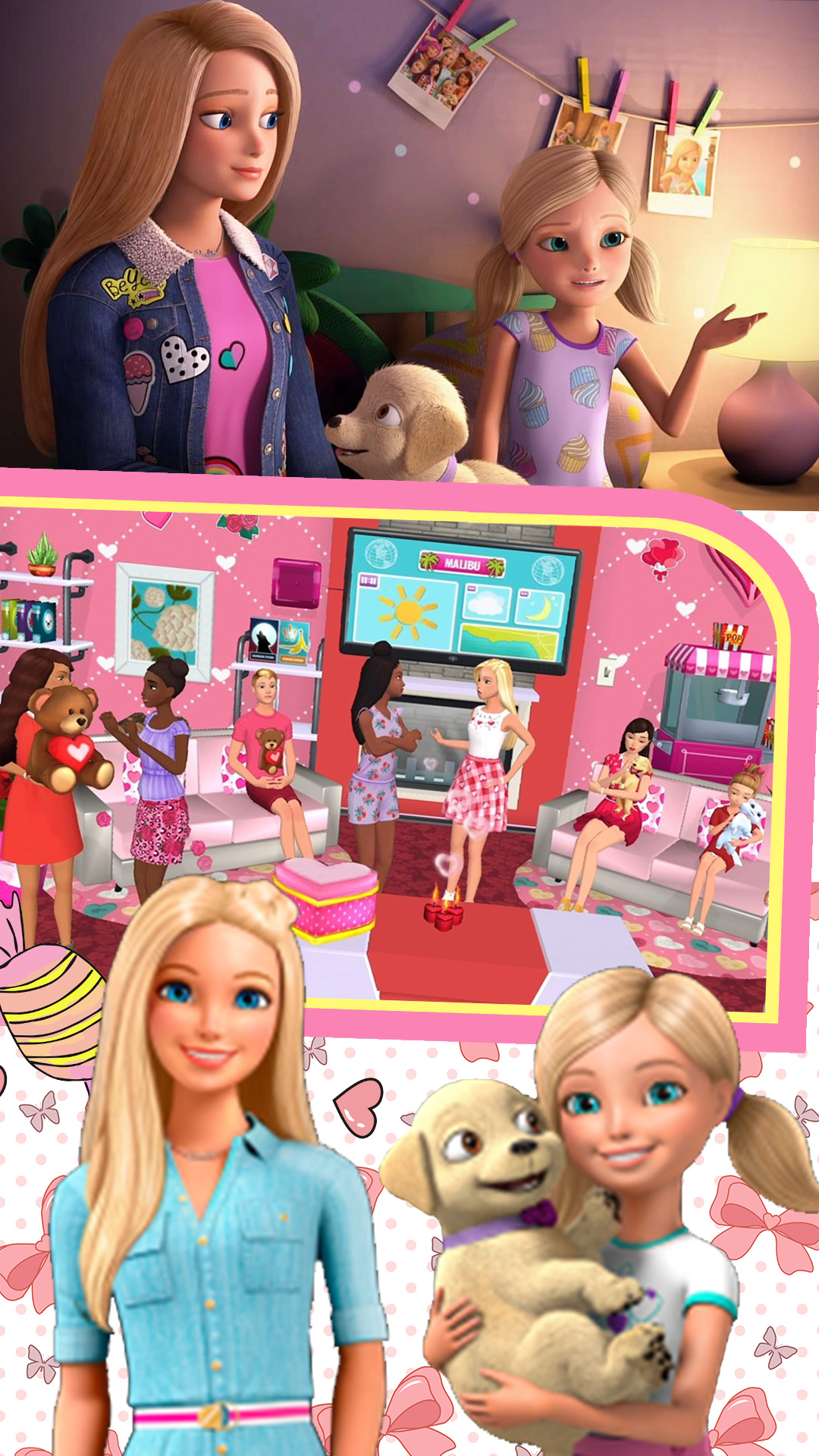 芭比之梦幻小游戏游戏(芭比之梦幻屋最新版全部解锁)