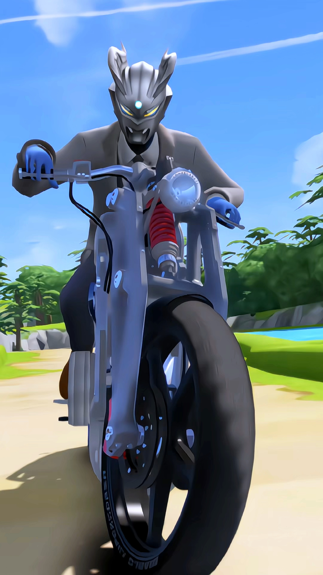 骑摩托的奥特曼(以前动画片骑摩托车的奥特曼)